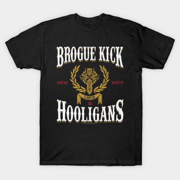 Sheamus Brogue Kick Great White Hooligans Loach T-Shirt by Holman